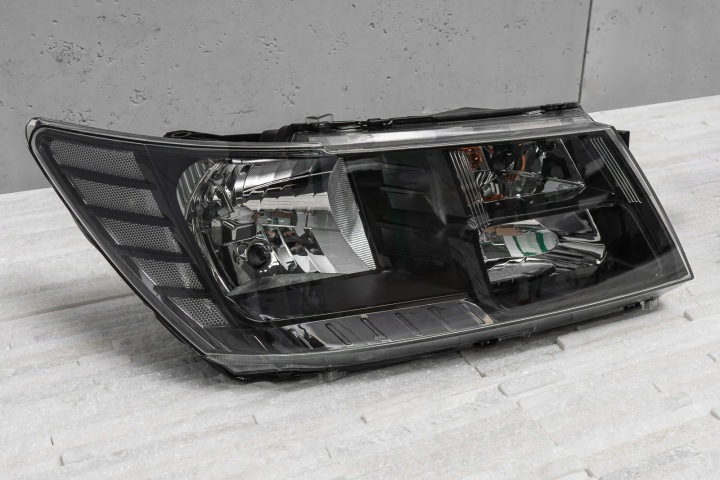 фото №10, Dodge journey i 2008-2020 лампы передние чёрные комплект 68200085ab европа