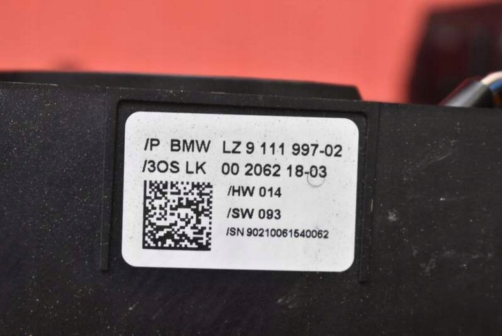 фото №9, Лента подушка безопасности шлейф 9111997 bmw e63 03-07