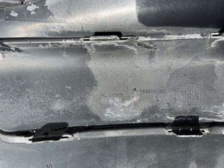 фото №12, Peugeot 307 01-05r бампер перед переднє 9643067477m колір ezac