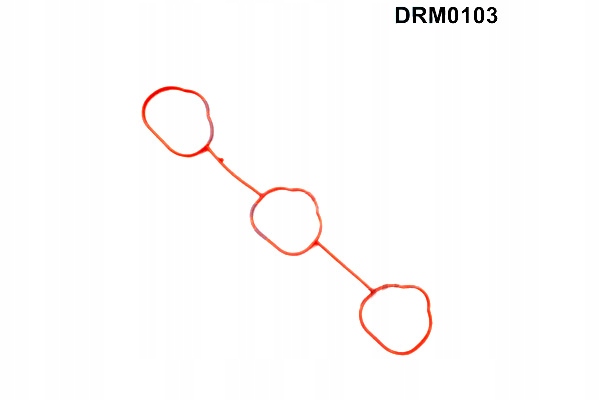 фото №2, Прокладка коллектора впускного opel vectra c gts 3.2 02- dr.motor