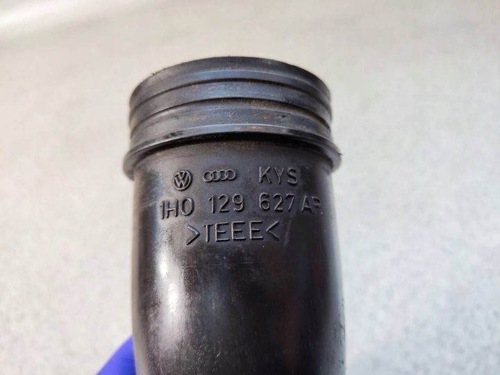 фото №5, Труба шланг шланг впускной воздуха vw golf 3 iii 1.9 tdi 1z 1h0129627ap