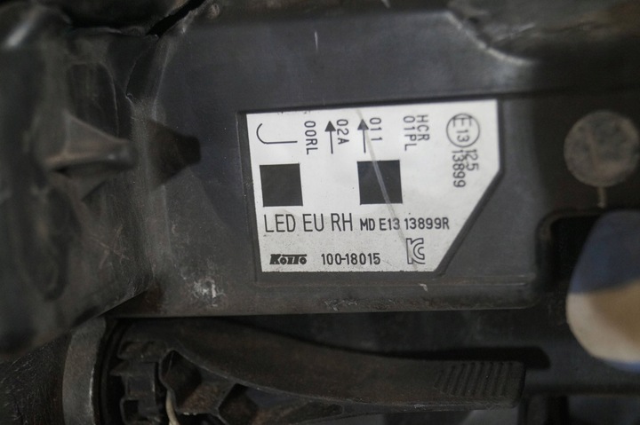фото №13, Лампа повний led праві перед nissan qashqai j11 ii 14-17r mde1313899r