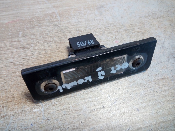 фото №10, Лампа освітлення номерного знака audi vw seat оригінал.