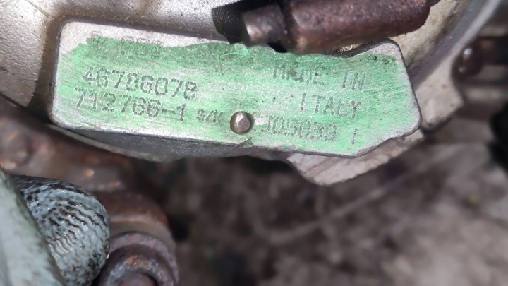 фото №11, Турбонагнетатель турбина alfa romeo 156 1.9 jtd 8v 46786078 100% исправная