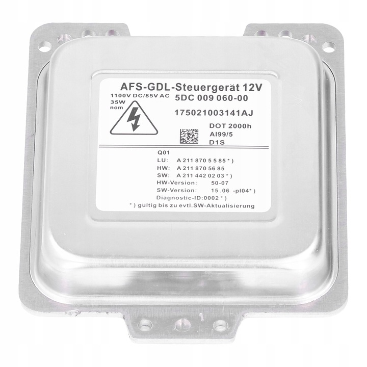 фото №3, Модуль фары hid балласт ксеноновый 5dc00906000 заменитель для