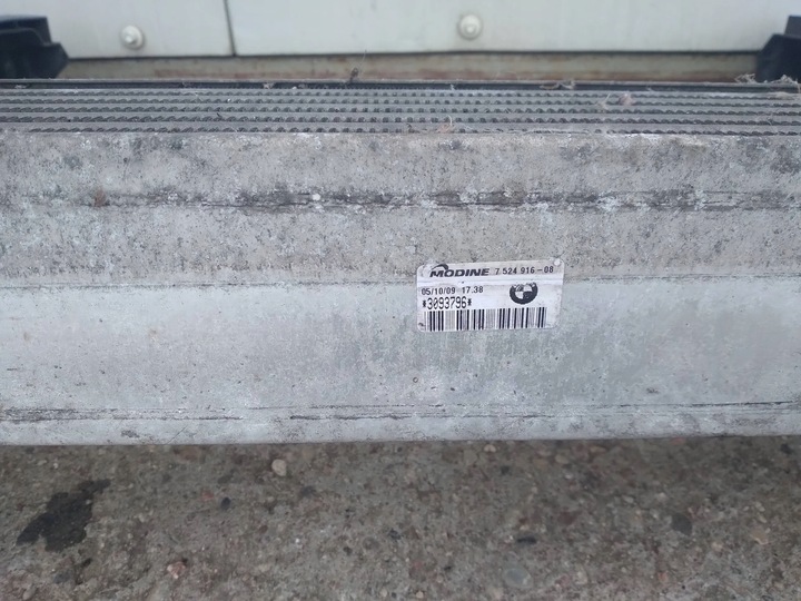 фото №5, Bmw 1 e81 e87 118d n47 интеркулер радиаторов воздуха 7 524 916