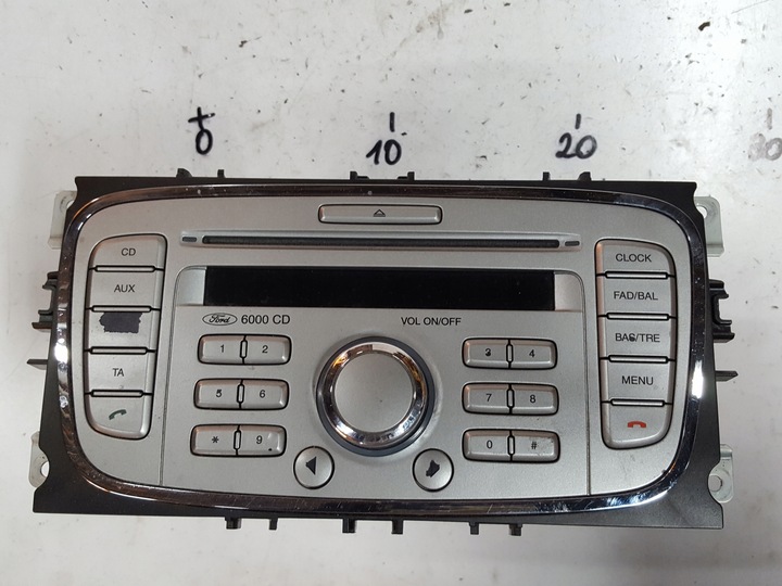 фото №1, Ford mondeo mk4 07-09r радіо 6000cd радіопрогравач