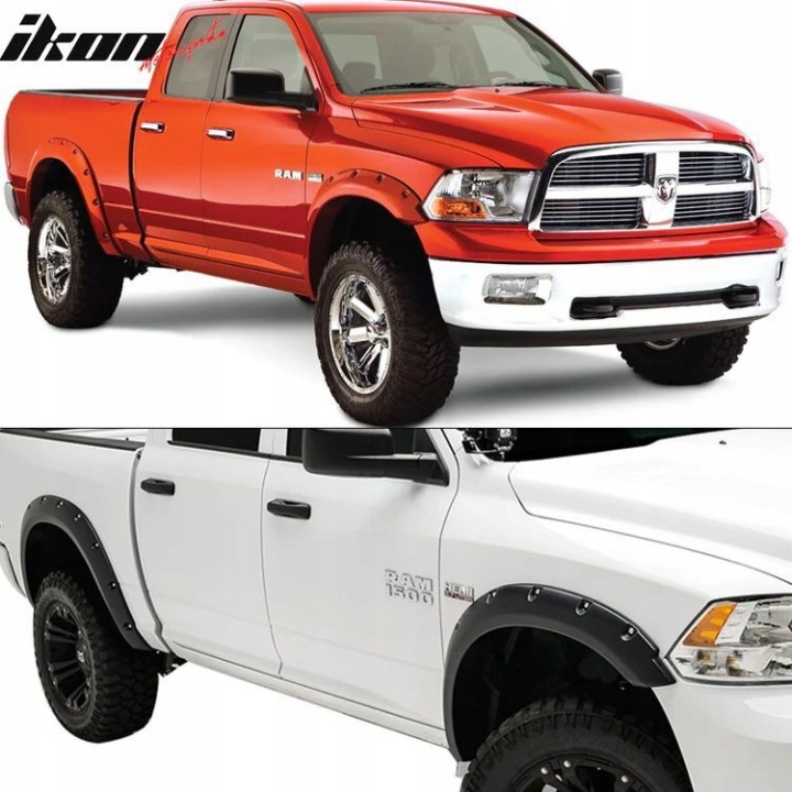 фото №6, Розширювачі крила pocket river стиль текстура dodge ram 1500 09-17