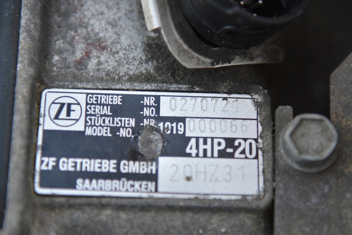 фото №6, Peugeot 407 2.2 16v коробка передач коробки передач автомат 20hz31 4hp-20