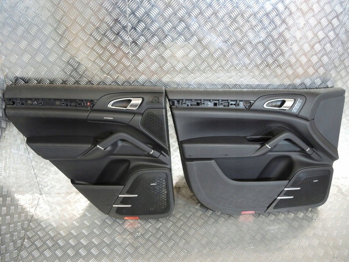 фото №8, Сидіння чорна шкіра porsche cayenne ii 7p5 7p