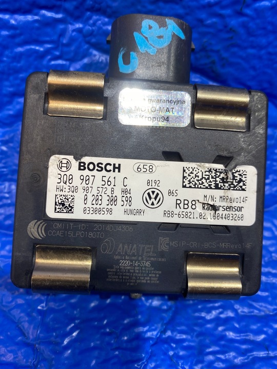 фото №8, Радар acc vw passat b8 3g0 3q0907561c справний , легальний