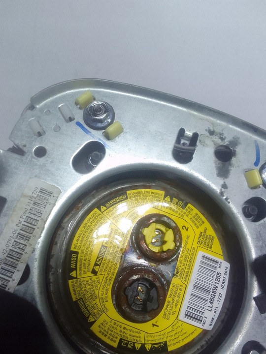 фото №8, Jeep wrangler jk 07-18 подушка подушка безопасности водителя p1qp31dx9am usa