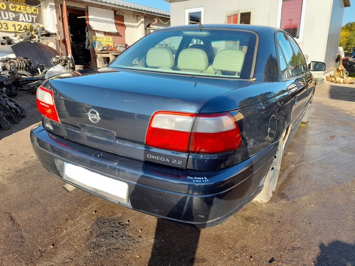 фото №16, Opel omega b рестайлинг крышка багажника зад sedan z20h