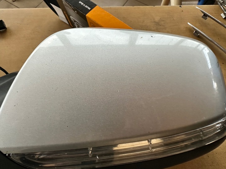 фото №8, Mercedes b клас w245 рестайлінг дзеркало зовнішній сріблястий lak 761 7 кабелі контактів