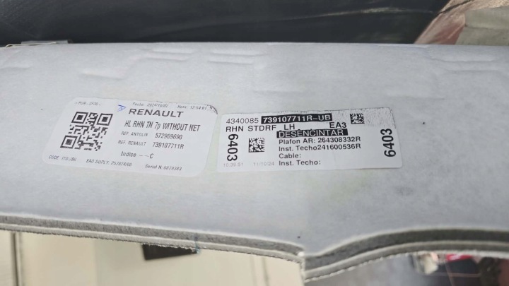 фото №16, Стеля renault espace vi 739107711r 2025 рік спрацьована