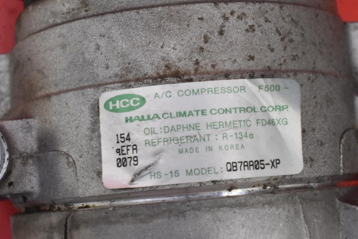 фото №7, Компресор насос кондиціонера qb7aa05-xp hyundai h-1 ii i800 2.5 crdi 170 km