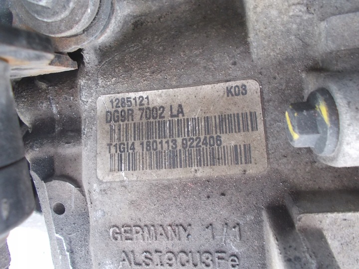 фото №8, Volvo s60 v60 ii кпп кпп / коробка передач 2.0 dg9r7002la