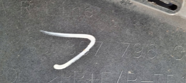 фото №13, Vw arteon r-line рестайлинг 2020- бампер перед оригинал e208