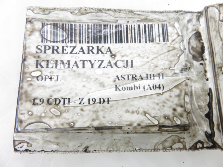 фото №7, Компресор кондиціонера opel astra h 1.9 cdti 6854098 93190260