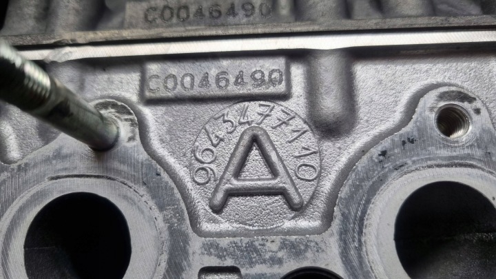 фото №11, Головка двигуна 9643477110 ford fiesta mk6 fusion mk1 1.4tdci 68km