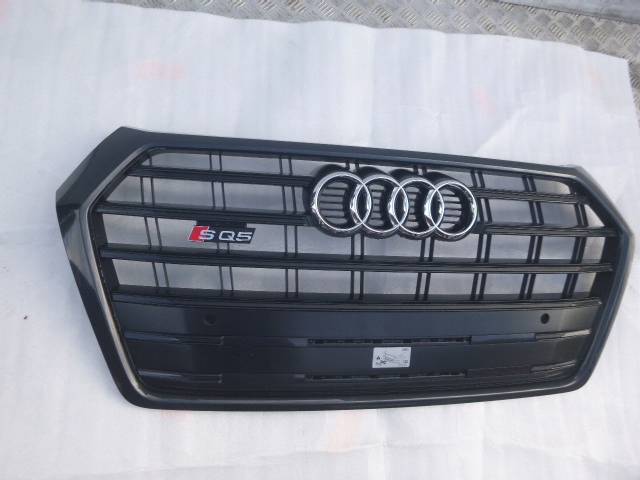 фото №6, Audi sq5 q5 80a 17- чорний бампер решітка радіатора решітка