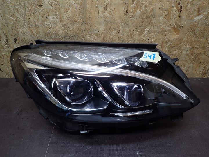 фото №1, Лампа перед правая mercedes c класс w205 полный led