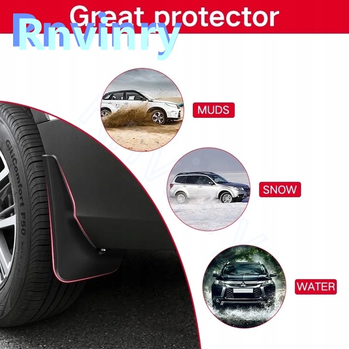 фото №6, Rnvinry 4szt. крылья автомобильные pp do toyoty camry 2007