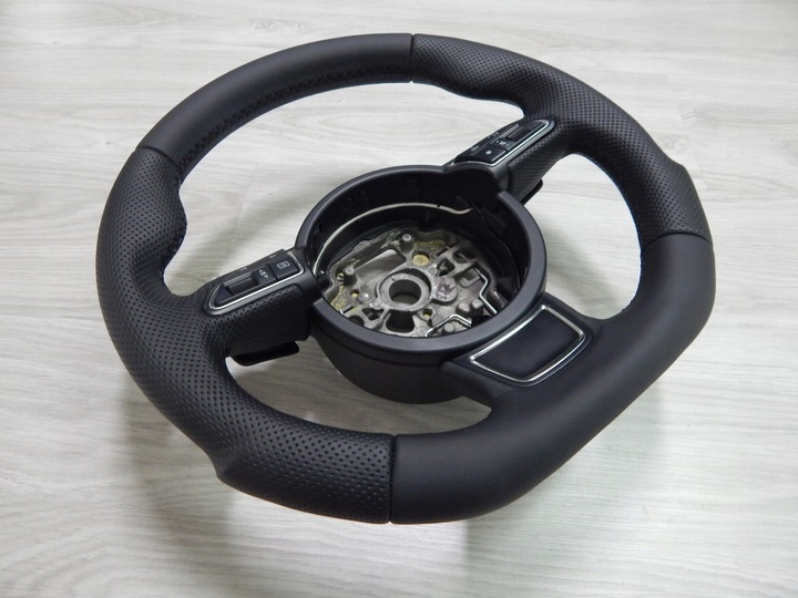 фото №8, Audi a6 a7 4g0 - руль новая кожа sport лепестки 4g0