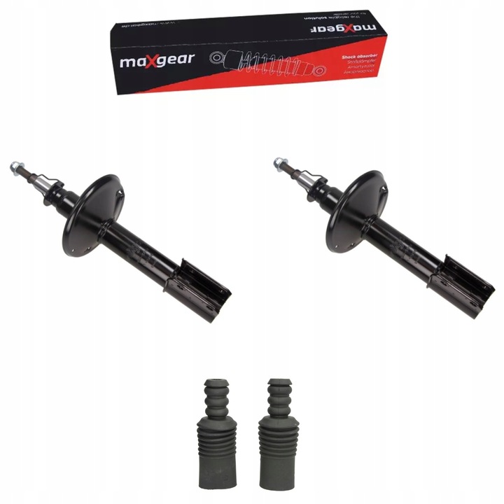 фото №1, Амортизатори перед + захисні накладки подушки dacia logan sandero renault logan i