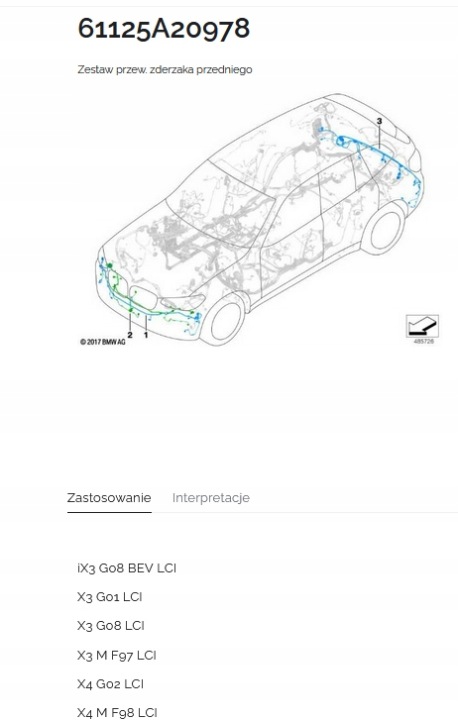 фото №9, Установка pdc жгут перед датчики bmw x3 g01 x4 g02 lci 5a20978 9826964