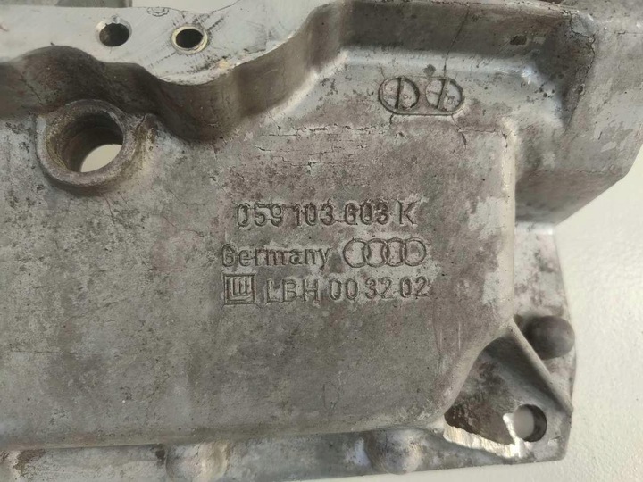 фото №8, Піддон масляна audi a4 b5 2.5 tdi 059103603k