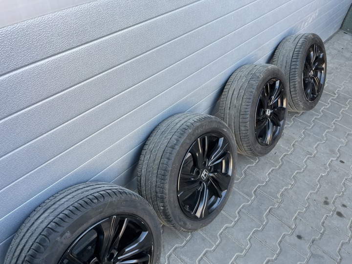 фото №11, Диски диски алюминий 17'' 5x114,3 et 50 17x8j honda civic x 17- чёрные