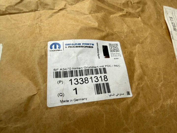 фото №10, Бампер передній накладка opel mokka b 9835277680 13381318 новий оригінал