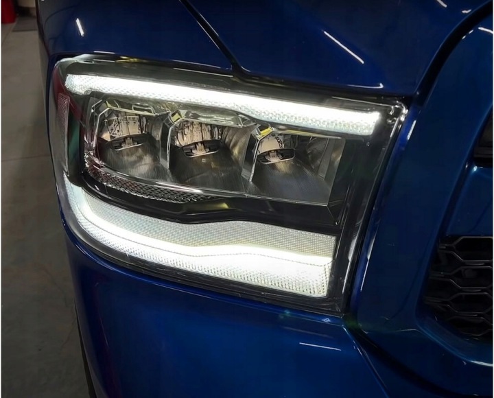 фото №10, Dodge ram pickup 1500 2008-24 лампы фары перед передние полный led drl