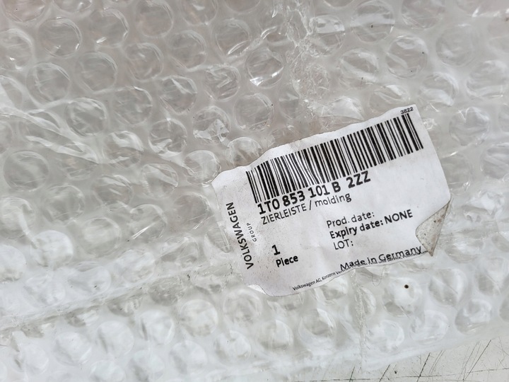 фото №9, Хром планка решётки решётка перед volkswagen touran 1t0