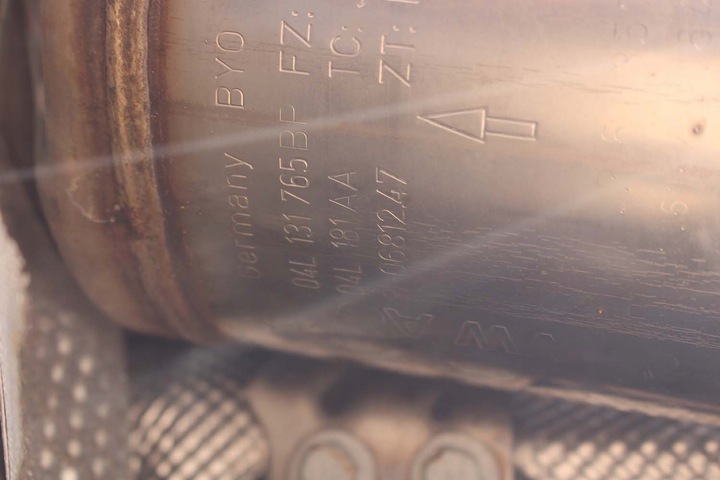 фото №7, Audi каталізатор фільтр частинок твердих dpf 04l131669h 04l131765bp 04l131669