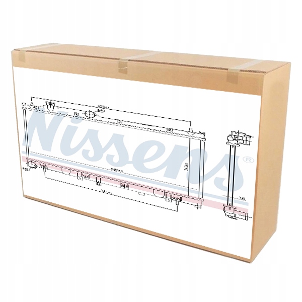 фото №1, Радіаторів двигуна води do subaru forester 2.0 2.5