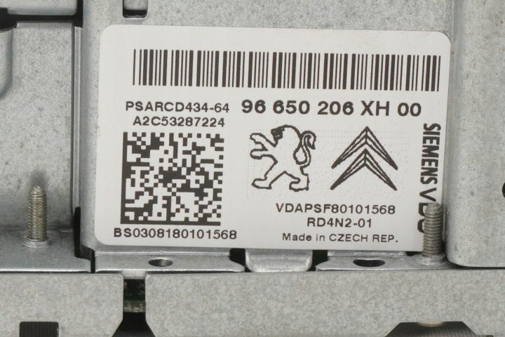 фото №9, Магнітола cd peugeot 308 96650206xh