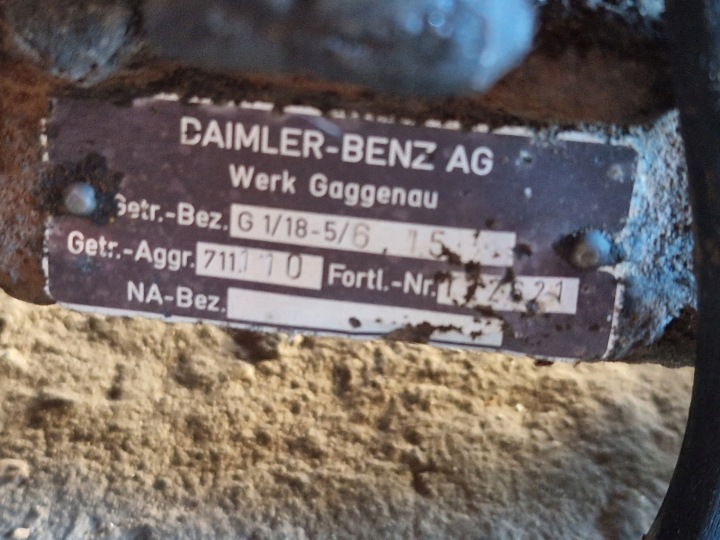 фото №9, Кпп кпп / коробка передач 711110 mercedes качка t1 77-96