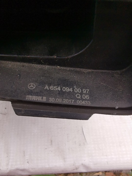 фото №6, Mercedes труба воздуха уловитель впуск a6540940097 идеальный!