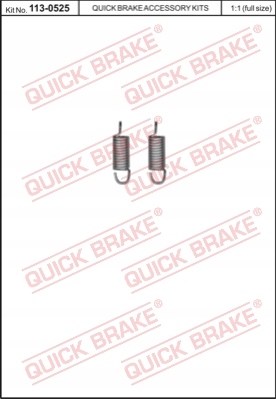 фото №2, Qb ремкомплект зажим тормозного перед fo rd/fia