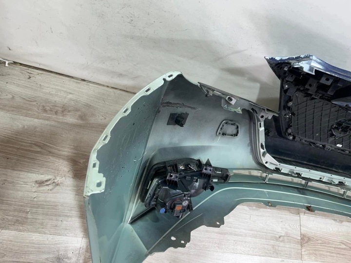 фото №14, Nissan leaf ii 2 17- бампер перед передний решётка радиатора 620225sh0h