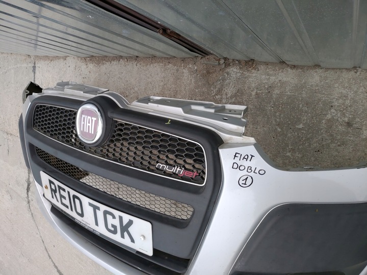 фото №10, Бампер перед комплектний fiat doblo ii 612 10-15