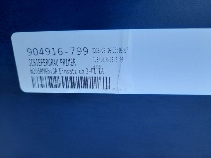 фото №7, Mercedes c-klasa w205 amg спойлер бампера зад ory