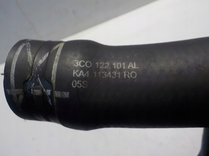 фото №3, Golf v passat b6 1.9 tdi bls шланг води 3c0122101al