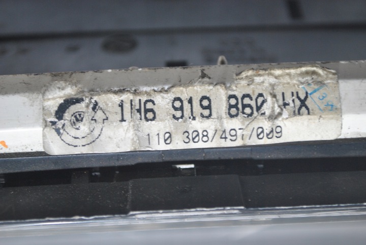 фото №9, Спидометр манометр vw golf iii 1h6919860hx
