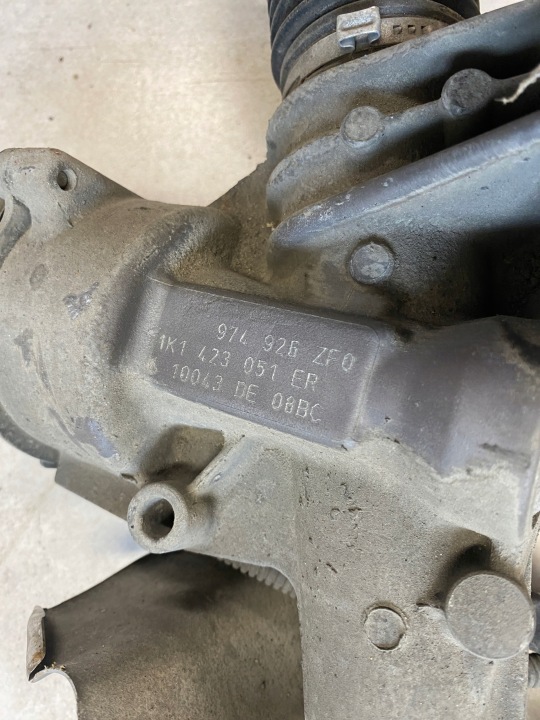 фото №5, Audi a3 8p рестайлинг рейка рулевая рулевая рейка 1k1423051er
