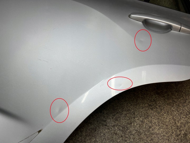 фото №10, Двері ліві зад ліві задні toyota rav4 iii 3 комплектні 1f7 сріблястий