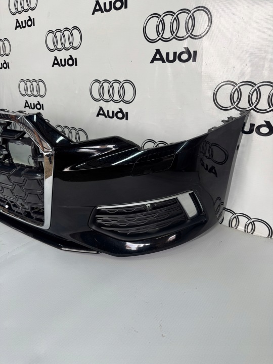 фото №6, Audi a6 c8 4k 17-23 бампер передній 6x pdc омивачі решітка рестайлінг хром edition