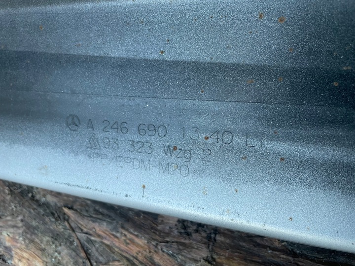 фото №9, Mercedes w246 b клас ліва планка накладка порогова